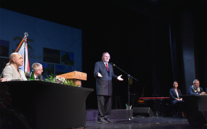 Uroczysta sesja Rady Miejskiej.