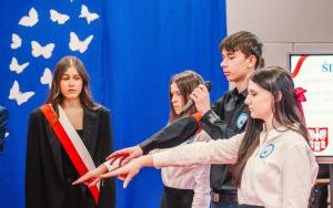 Pasowanie w ZSOiT w Siewierzu (2)