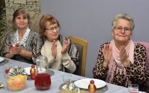 Spotkanie opłatkowe w będzińskim oddziale Polskiego Związku Niewidomych (1)