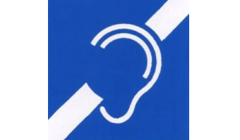 Logotyp informacje dla osób niesłyszących